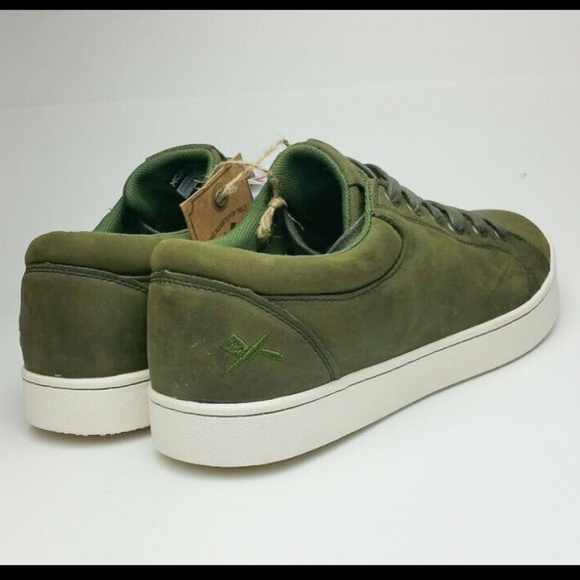 SOLD NEW Mozo FINN 10.5 Olive Green Work Sneaker - Picture 4 of 8